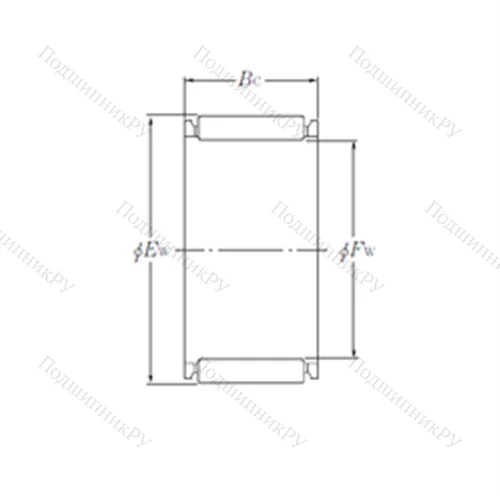 Подшипник игольчатый радиальный