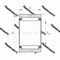 Подшипник RNA 4908-XL