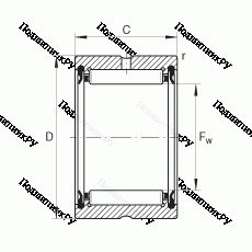 Подшипник RNA 4907-2RSR-XL