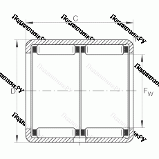 Подшипник HK 3038-ZW