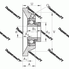 Подшипник PCJ 40-N