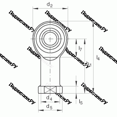 Подшипник GIKR 25-PW